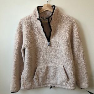 PINK Sherpa Pullover